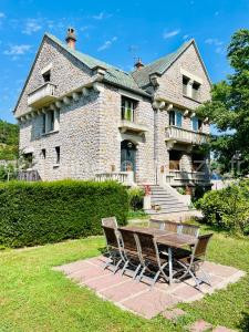 La Maison au toit vert à Espalion
